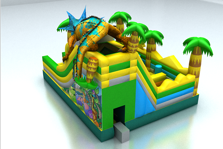 Inflatable Lizard Combo Afl150