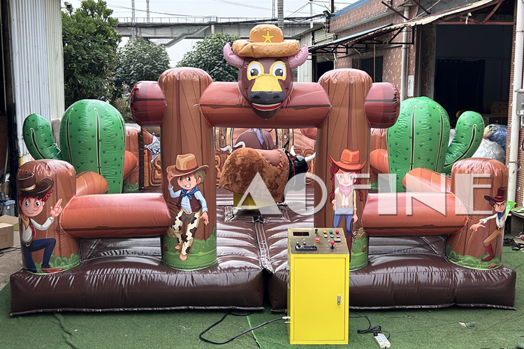 Inflatable Rodeo Bull Afp204