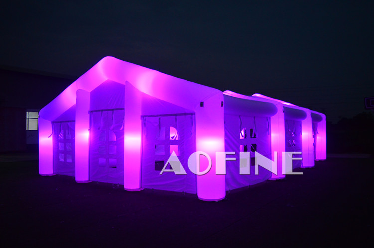 White Wedding Tent with Led Light Aft01