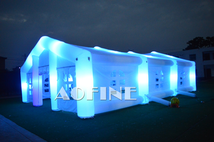 White Wedding Tent with Led Light Aft01