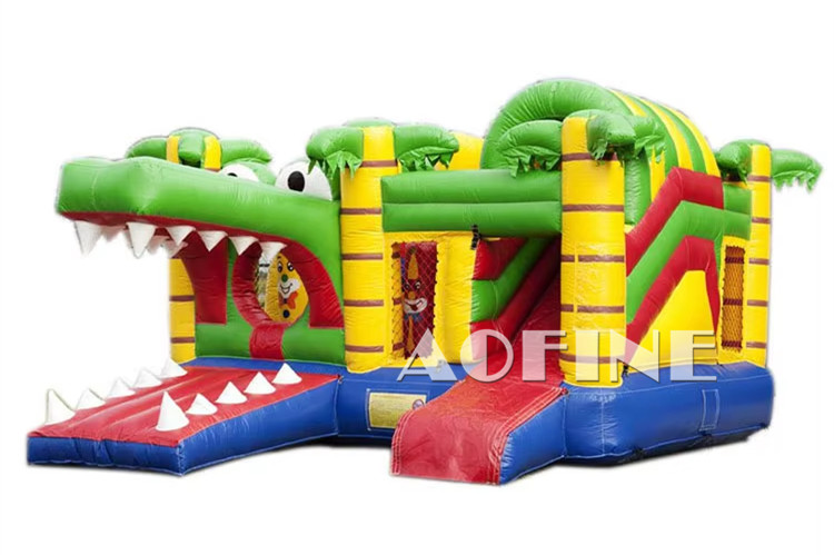 Crocodile Bouncy Castle Afc103