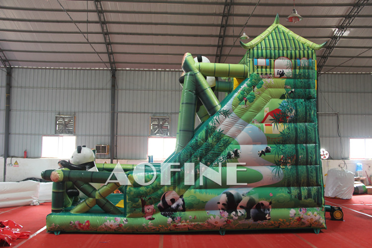 Panda Inflatable Slide Afs202