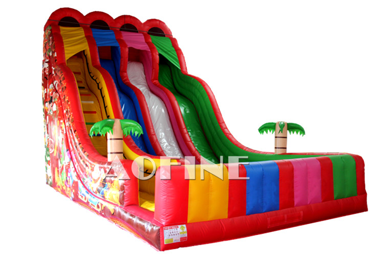 Rainbow Triple Lane Slide Afs204