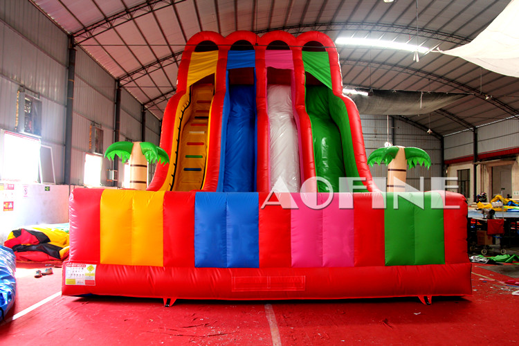 Rainbow Triple Lane Slide Afs204