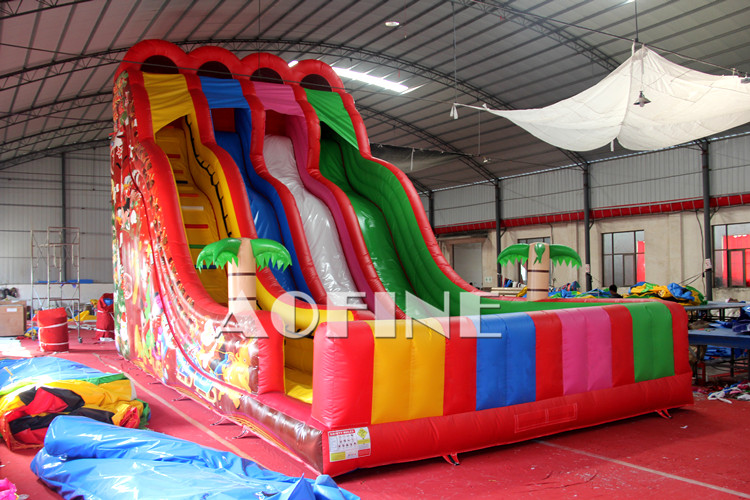 Rainbow Triple Lane Slide Afs204