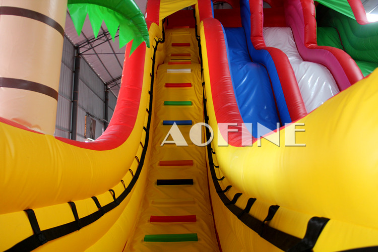 Rainbow Triple Lane Slide Afs204