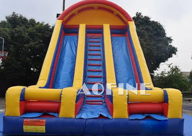 Backyard Dual Lane Slide Afs215