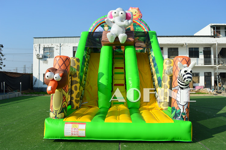 Jungle Animals Slide Afs218