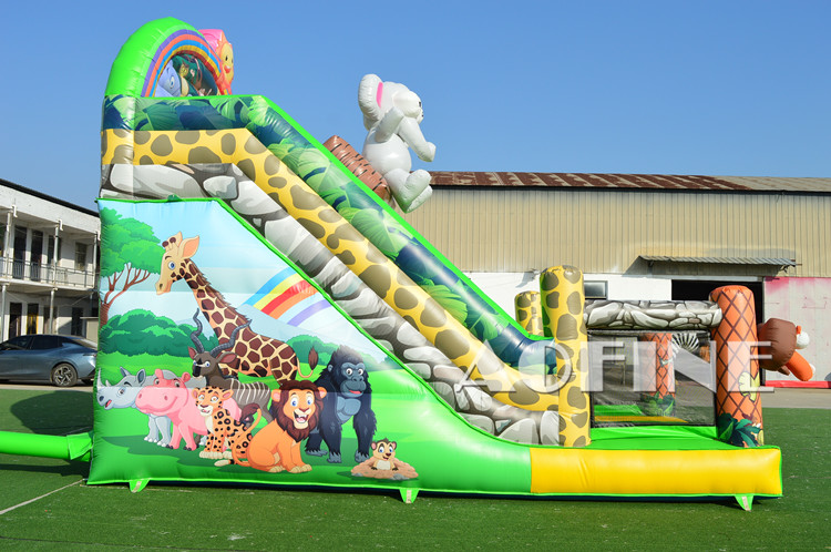 Jungle Animals Slide Afs218