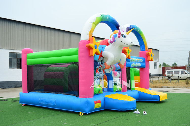 Unicorn Jumping Castle Afc08