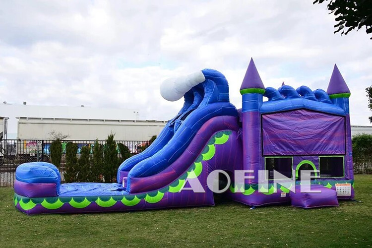 Purple Marble Bouncy Combo Afc15