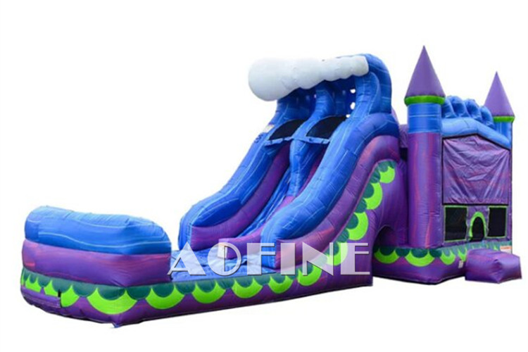 Purple Marble Bouncy Combo Afc15