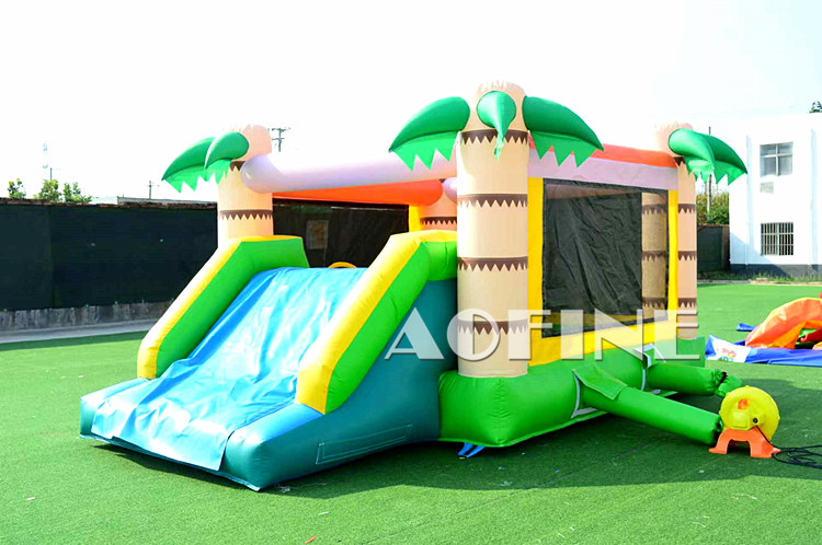 Palm Tree Bouncer Slide Afc16