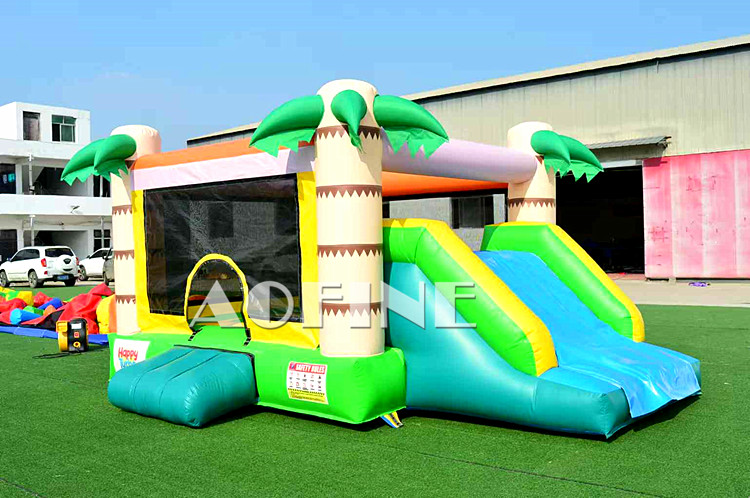 Palm Tree Bouncer Slide Afc16