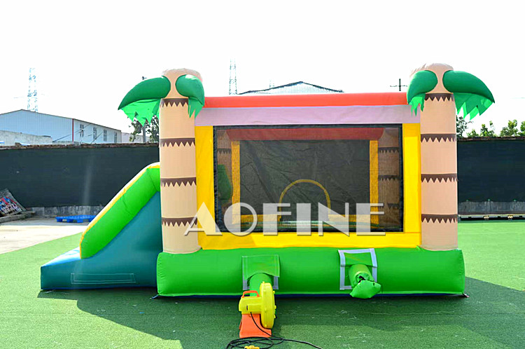 Palm Tree Bouncer Slide Afc16