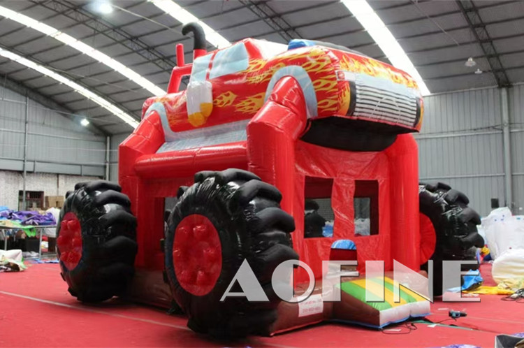 Monster Truck Inflatable Bouncer Afc21