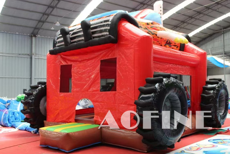 Monster Truck Inflatable Bouncer Afc21