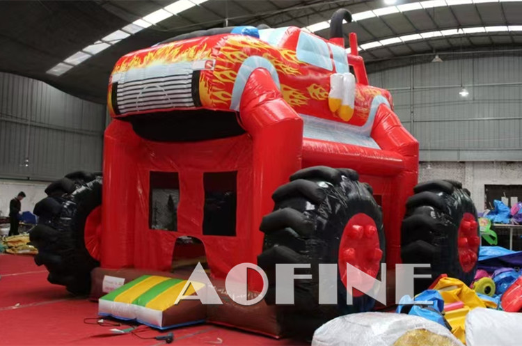 Monster Truck Inflatable Bouncer Afc21