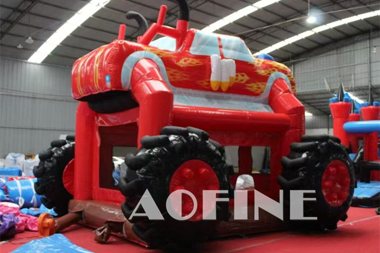 Monster Truck Inflatable Bouncer Afc21