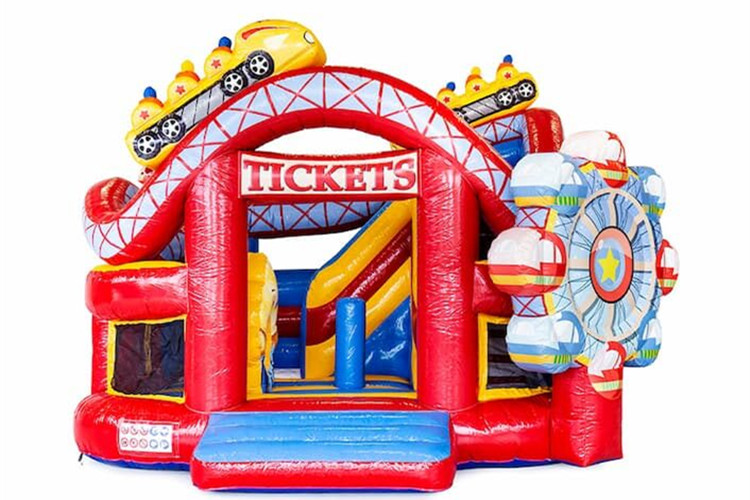 Rollercoaster Bouncy Castle Afc27