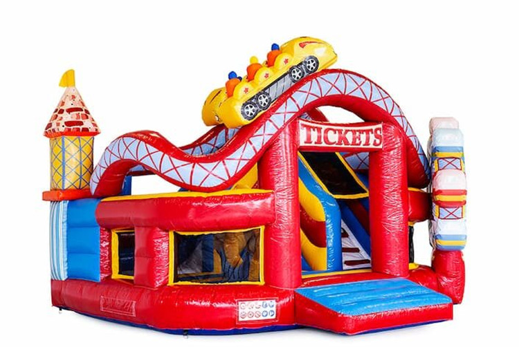 Rollercoaster Bouncy Castle Afc27
