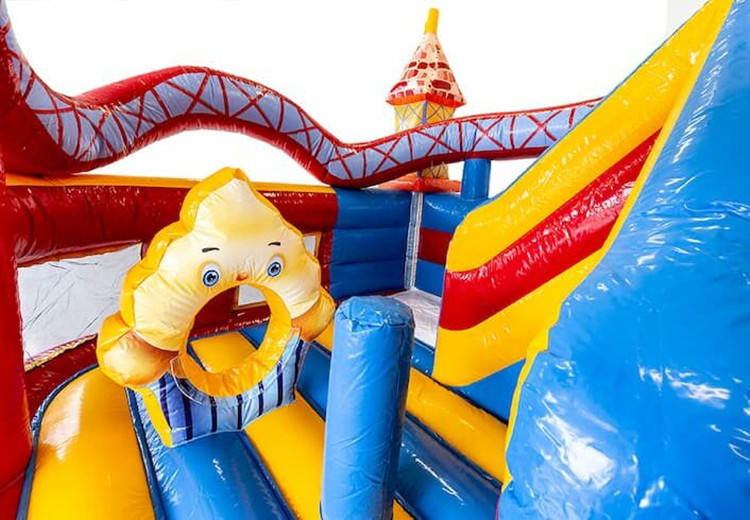 Rollercoaster Bouncy Castle Afc27