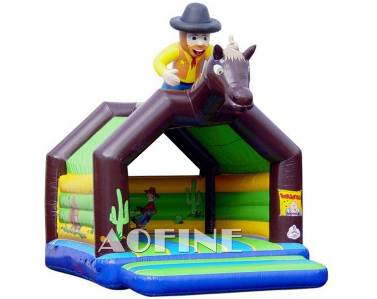 Cowboy Bouncer Castle Afc32