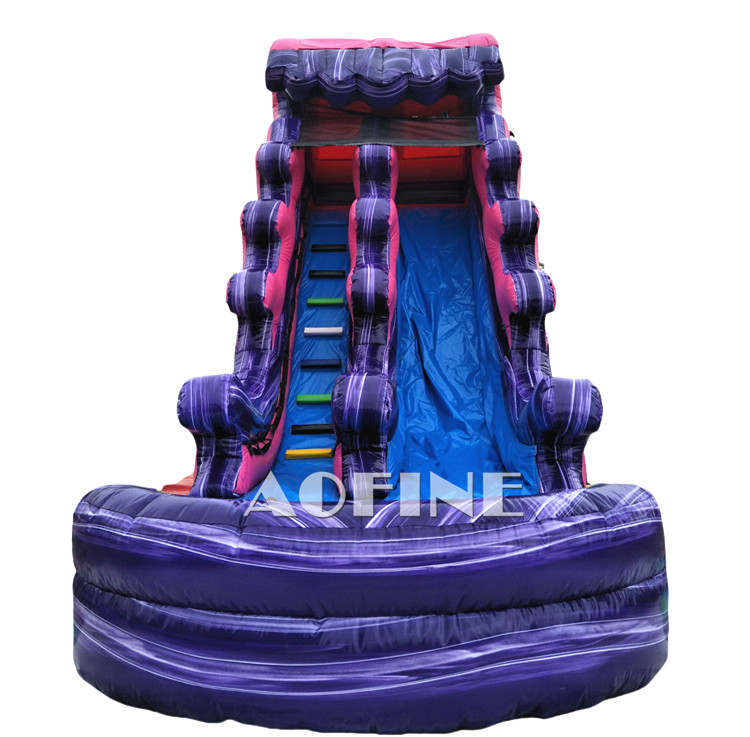 Purple Wave Water Slide Afs199