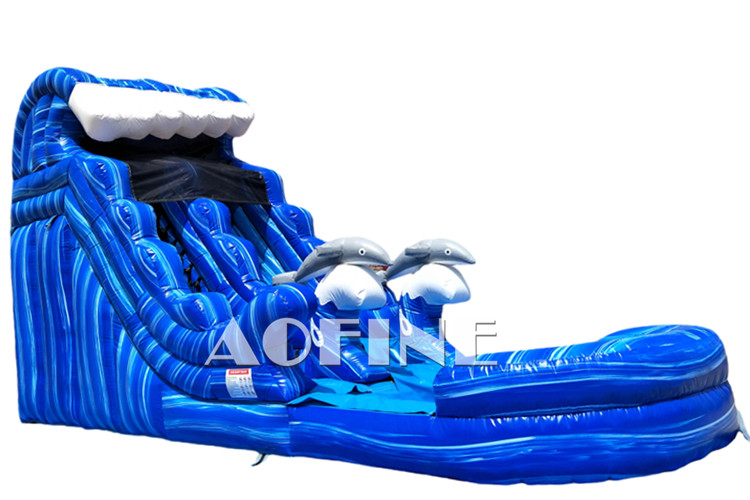 Blue Dolphin Water Slide Afs198
