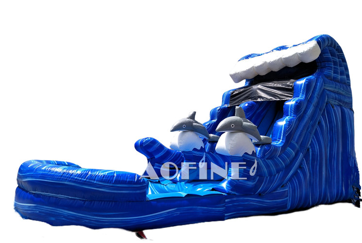 Blue Dolphin Water Slide Afs198