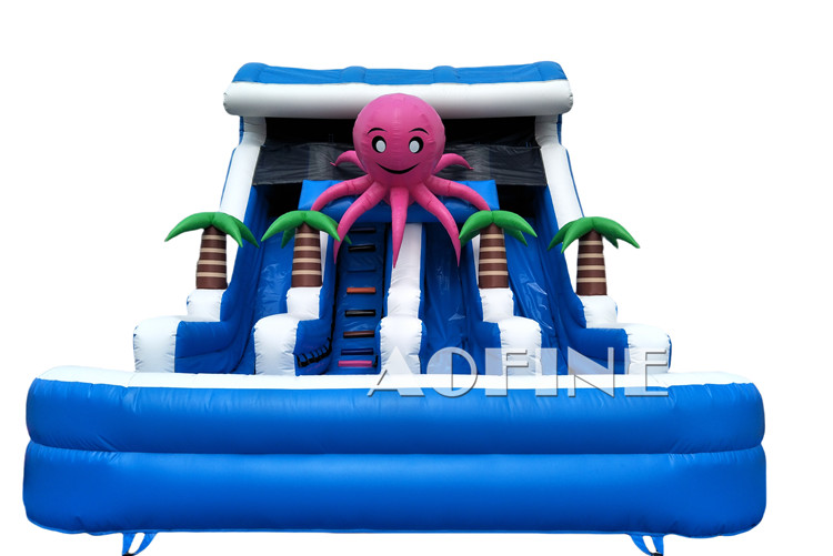 Triple Lanes Water Slide Afs197