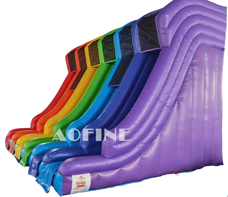 Rainbow Four Lanes Slide Afs245