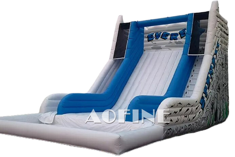 Iceberg Water Slide With Pool Afs190