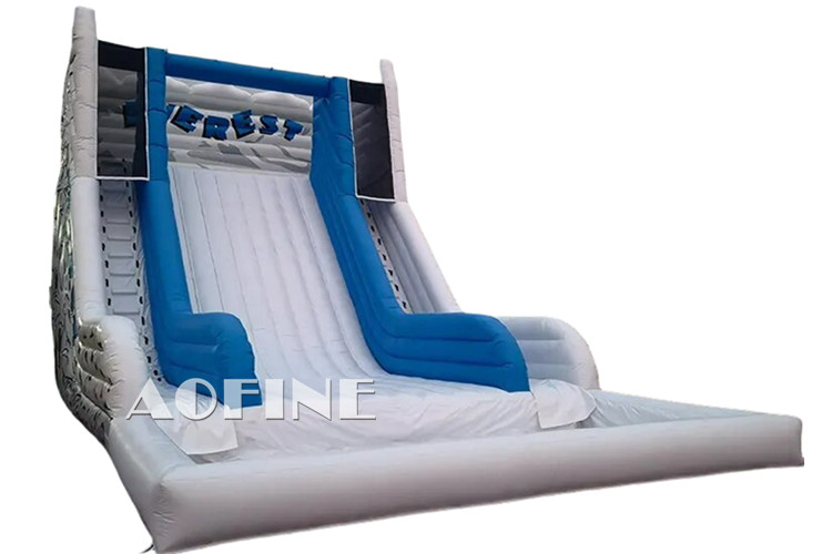 Iceberg Water Slide With Pool Afs190
