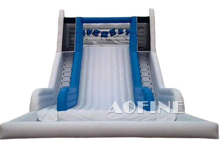 Iceberg Water Slide With Pool Afs190
