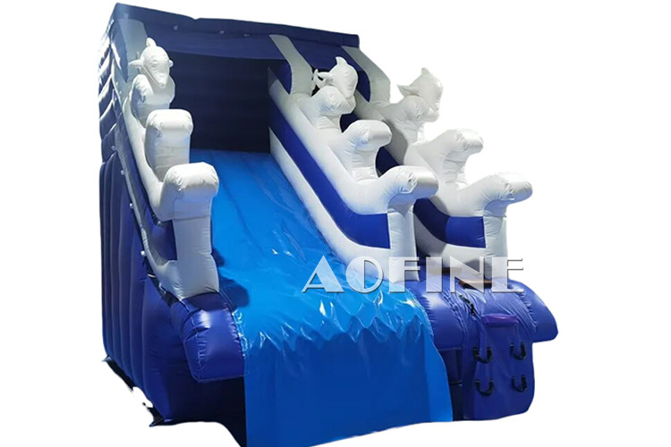 Inflatable Slide for airtight pool Afs188