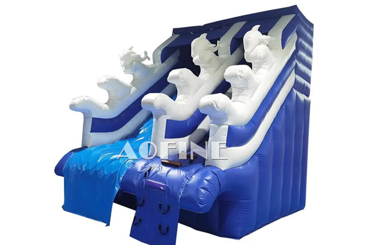 Inflatable Slide for airtight pool Afs188