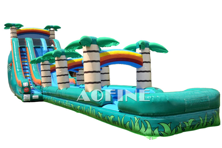 Tropical Dual Lane Water Slide Afs187