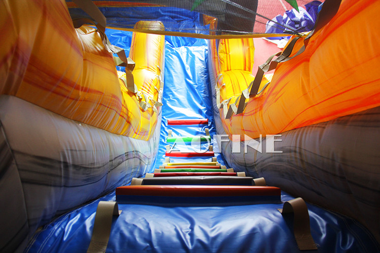 Yellow Tropical Water Slide Afs179