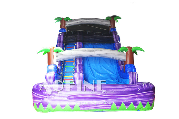 Purple Tropical Water Slide Afs178