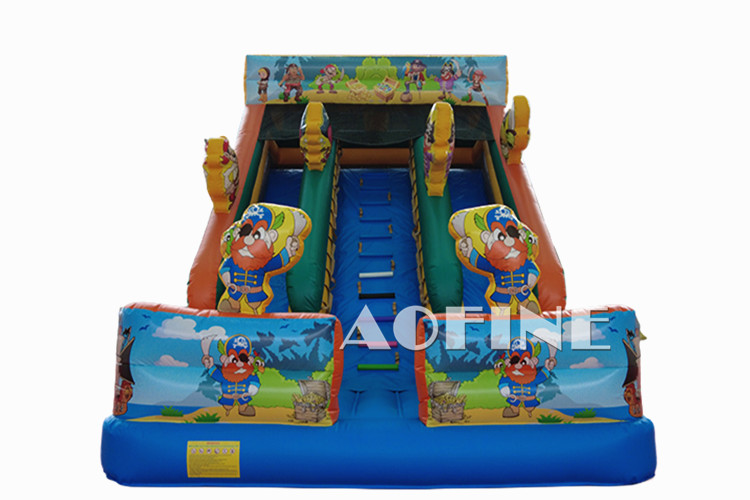 Pirate Ship Inflatable Slide Afs247