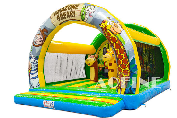 Safari Bouncy Castle Afc222
