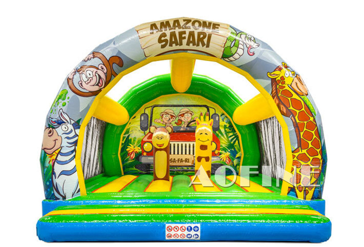 Safari Bouncy Castle Afc222