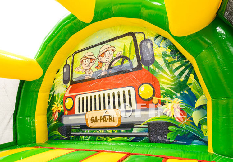 Safari Bouncy Castle Afc222