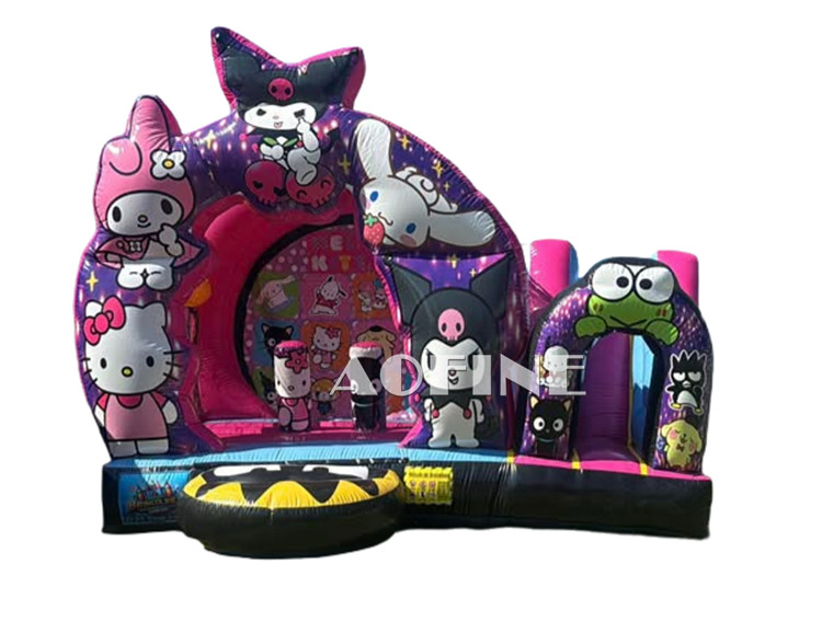 Cartoon Kitty Bouncy Slide Afc172