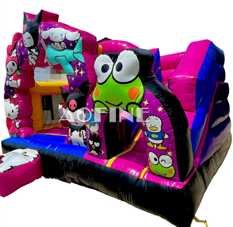 Cartoon Kitty Bouncy Slide Afc172