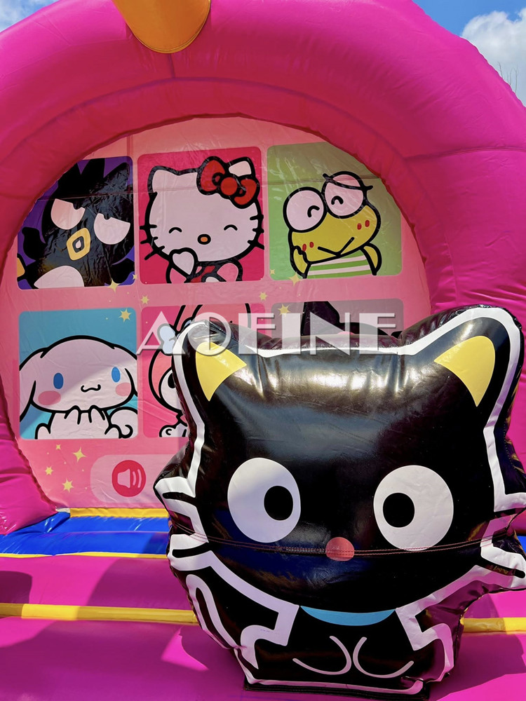 Cartoon Kitty Bouncy Slide Afc172