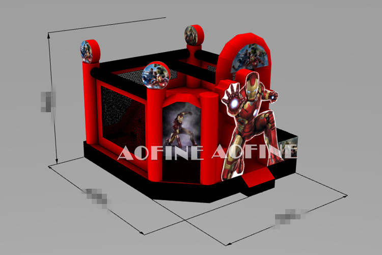 Iron Man Bouncer Slide Afd01