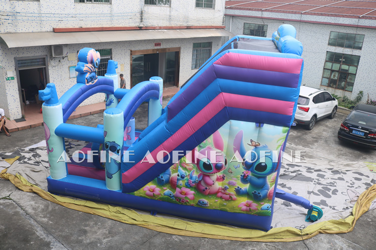Stitch Inflatable Slide Afs255