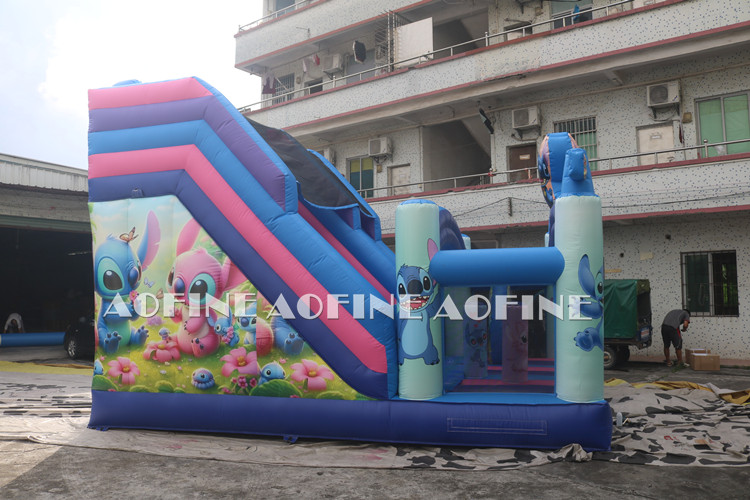 Stitch Inflatable Slide Afs255